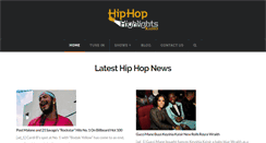 Desktop Screenshot of hiphophighlights.com