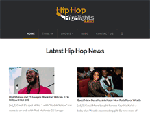 Tablet Screenshot of hiphophighlights.com